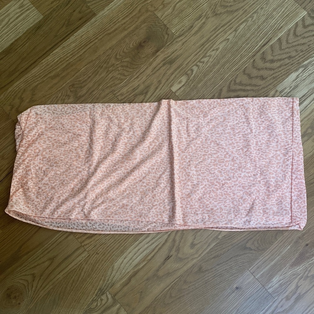 Salmon Pink Infiniti Scarf